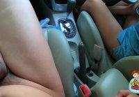 Thai couple have sex in the car and forest