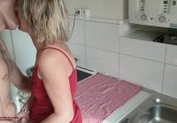 kitchen sex video