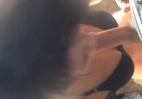 Homemade blowjob from girlfriend   video from iPhone