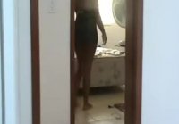 Seduces electric oops flashing pussy slip