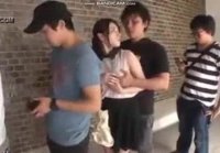 Asian Girl Groped in public(1min 43sec)