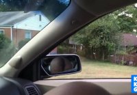 Black slut sucking dick in front seat of car