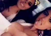 Insta-nipples flash milkings in the car