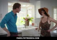 FamilyStrokes   Slutty Social Media Teen Fucked