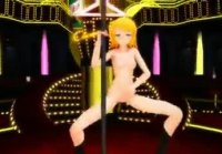 Mmd rin strip pole dance