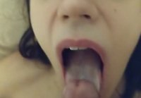 Licked My Husband's Hat  and  Feasted On Cum