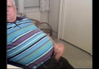 Grandpa Strokes on Cam