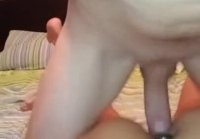 Films as a friend in different positions fucks his wife and cums in her mouth