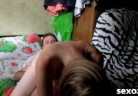 Woke up my stepdaughter for fucking