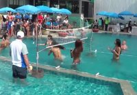 Ladyboys Water Volleyball Tournament, Pattaya Thailand