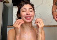 Anna Ralph and her deep, slobbery blowjob