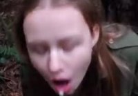 Cum in girl mouth