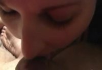 Hot wife blowjob and sex with cumshot