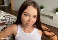 Russian girl stuck on purpose to give herself to bro